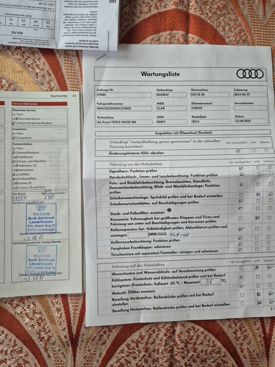 Audi A6 Avant 198.000 km 11.900 € Leverkusen 51373