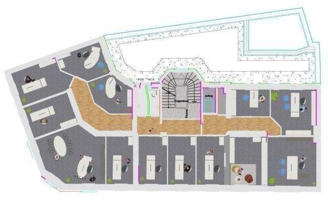 Gewerbeobjekt Düsseldorf Stadtmitte - 1 Zimmer, 230 m&sup2;, 3.105&euro; | Angebot:24721442