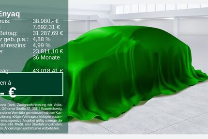 Skoda Enyaq 39.162 km 38.770 &euro; Remscheid 42857