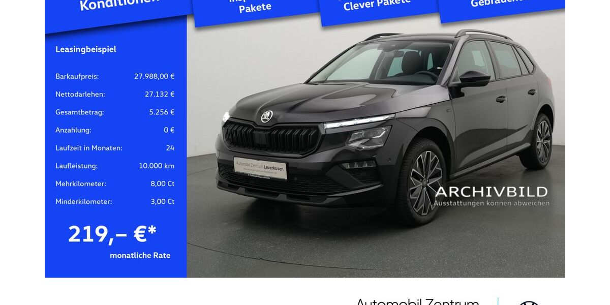 Skoda Kamiq 7.196 km 27.988 &euro; Leverkusen 51379