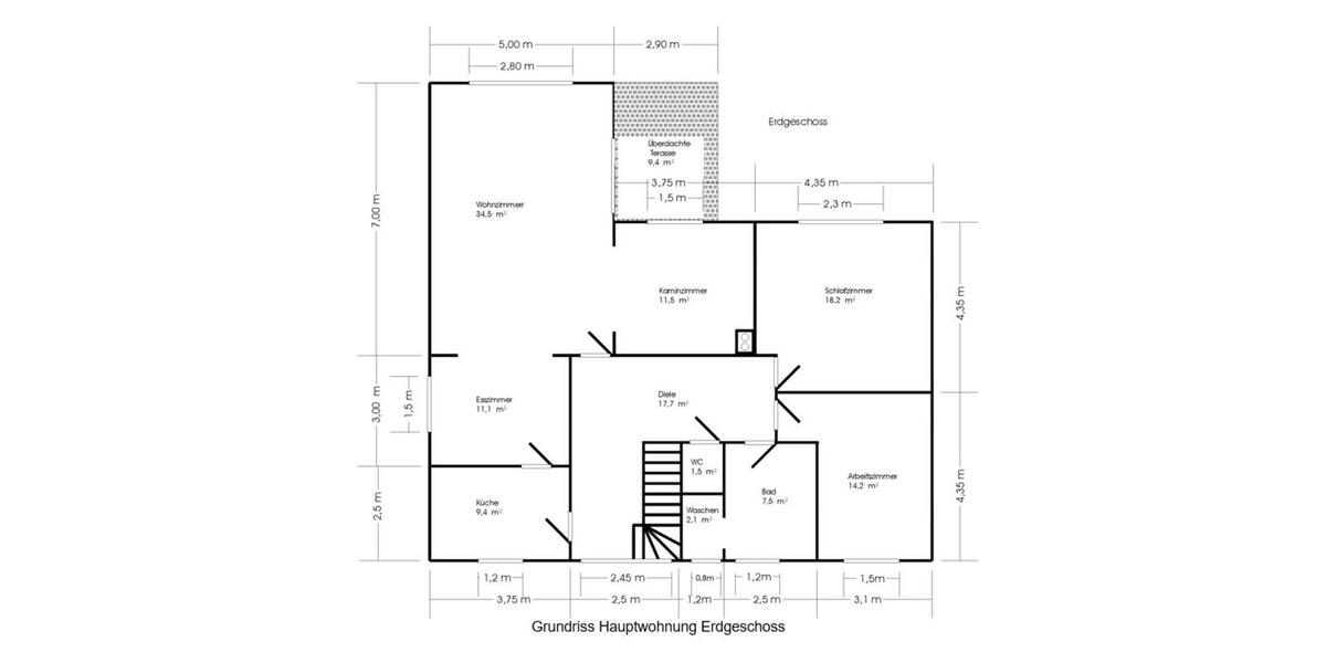 Einfamilienhaus Wipperfürth - 11 Zimmer, 300 m&sup2;, 485.000&euro; | Angebot:24804344