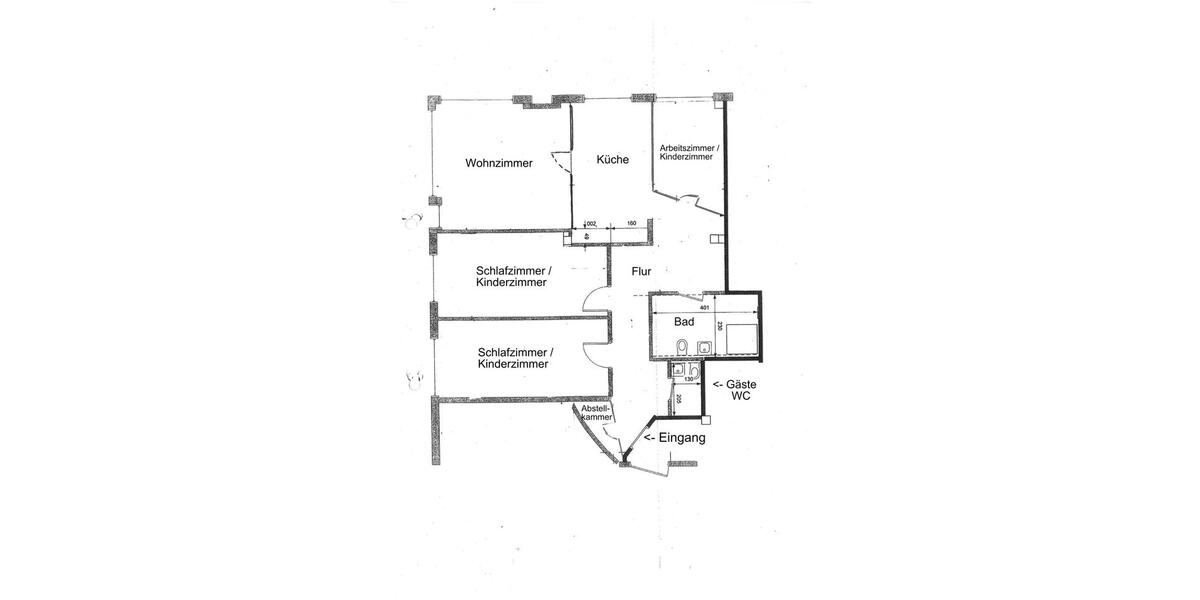Etagenwohnung Leverkusen Opladen - 4 Zimmer, 137 m&sup2;, 1.300&euro; | Angebot:26587548