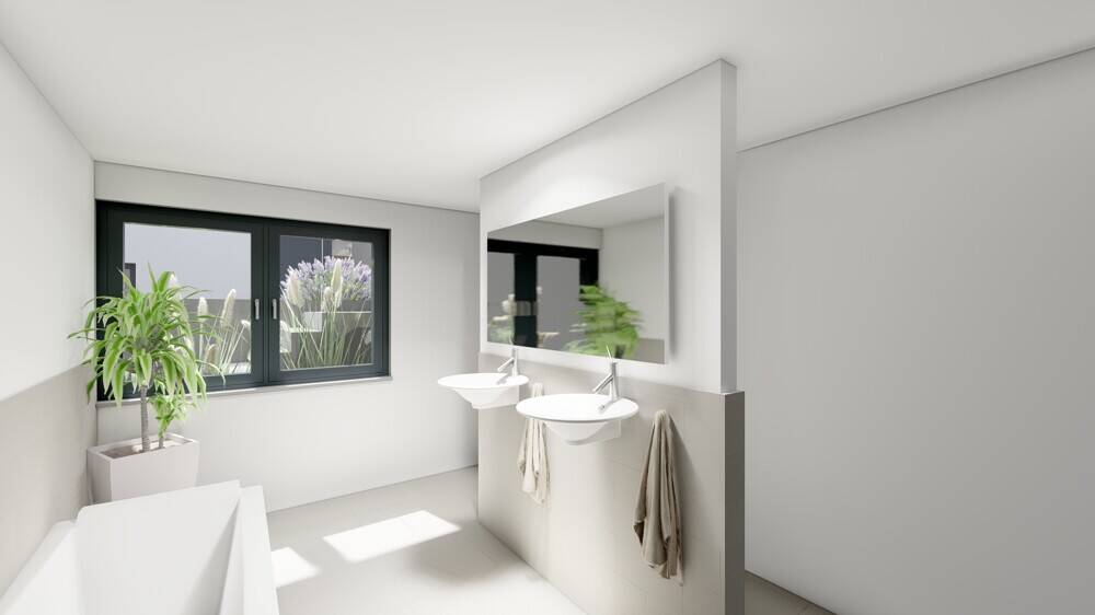 Architektenvilla am Waldrand - Bauhausbungalow mit Dachterrasse, Doppelgarage und exklusiver Privatsphäre - Villa Bensberg Bensberg | Angebot:26503181