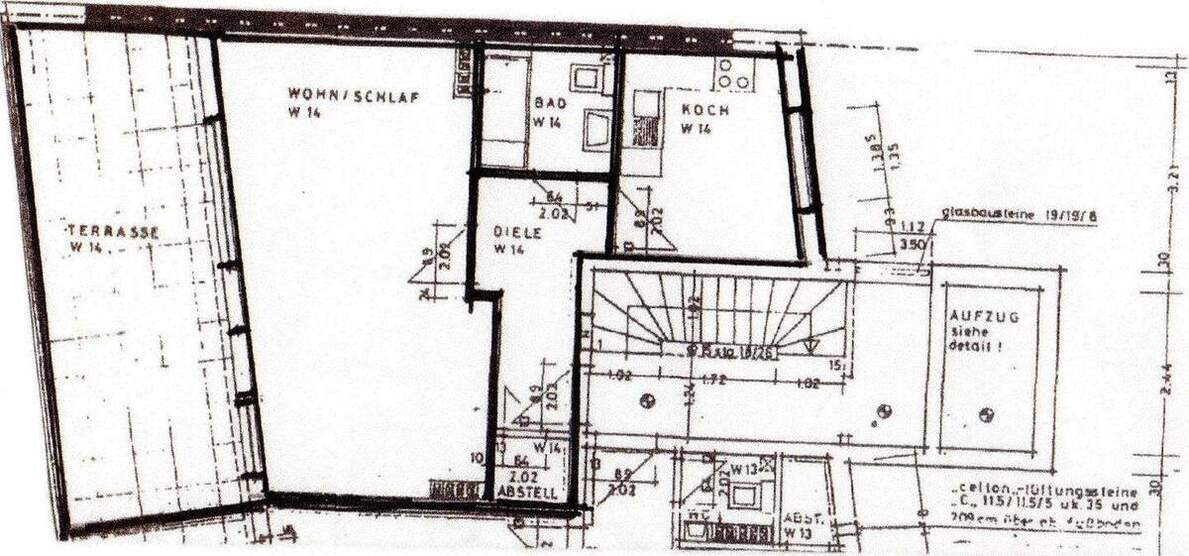 Möbl: Terrasse+wunderschön+gerade Wände: Zimmer,Wohnküche. TH+FH+Flughafen+Zentrum gut erreichbar. 4 zimmer