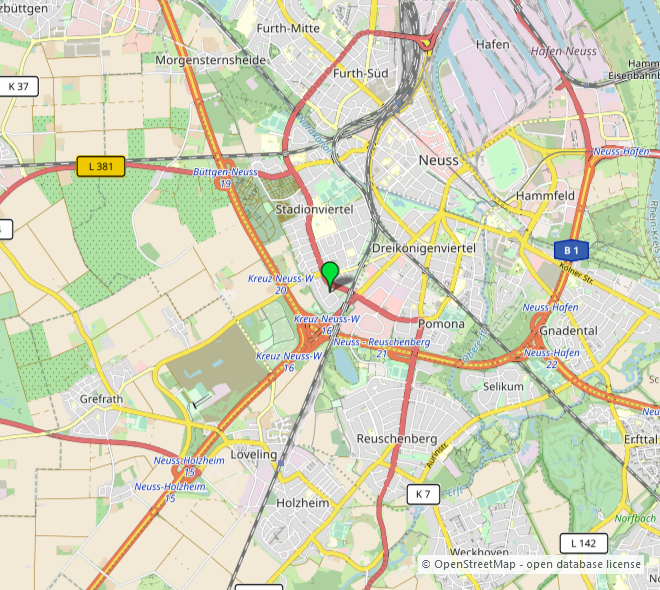 Etagenwohnung Neuss Stadionviertel - 3 Zimmer, 83 m&sup2;, 269.000&euro; | Angebot:20587311
