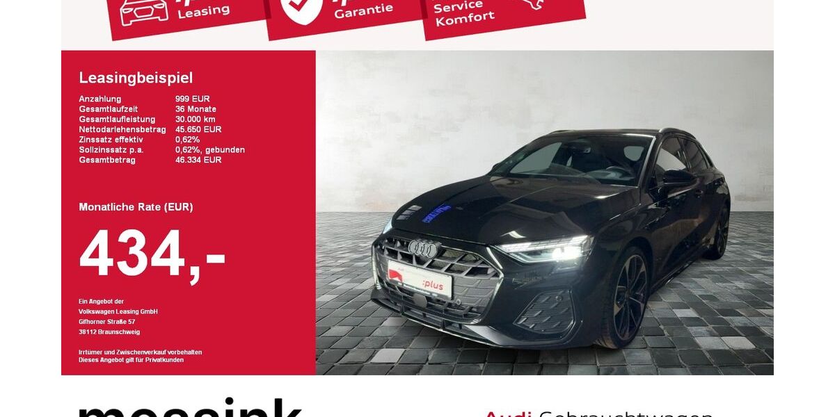 Audi A3 6.958 km 45.650 &euro; Wermelskirchen 42929