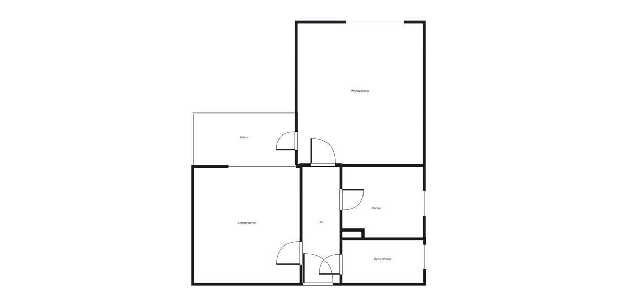Etagenwohnung Hattingen - 2.5 Zimmer, 54 m&sup2;, 520&euro; | Angebot:26433773