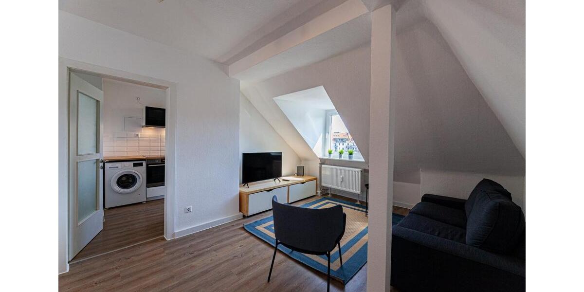 Dachgeschoßwohnung Düsseldorf Derendorf - 1 Zimmer, 55 m&sup2;, 900&euro; | Angebot:27549182