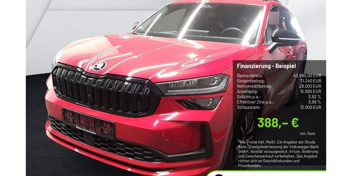 Skoda Kodiaq 5.887 km 43.990 &euro; Pulheim-Brauweiler 50259