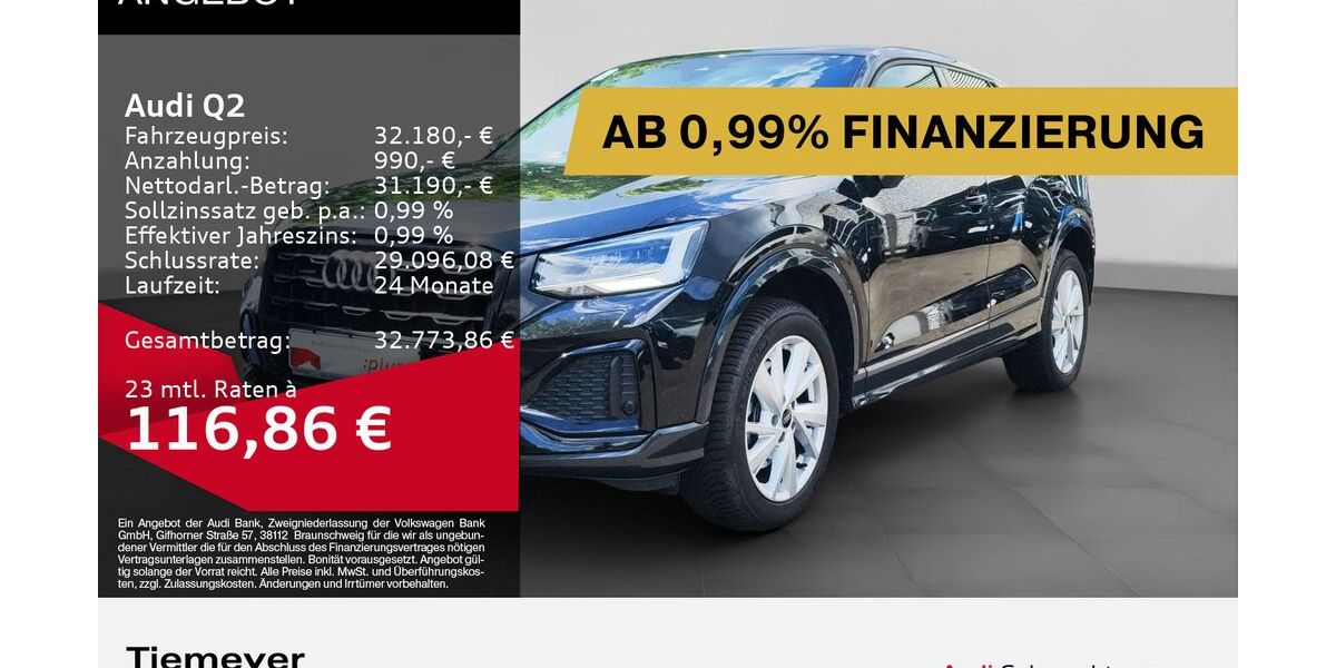 Audi Q2 6.973 km 29.940 &euro; Remscheid 42897