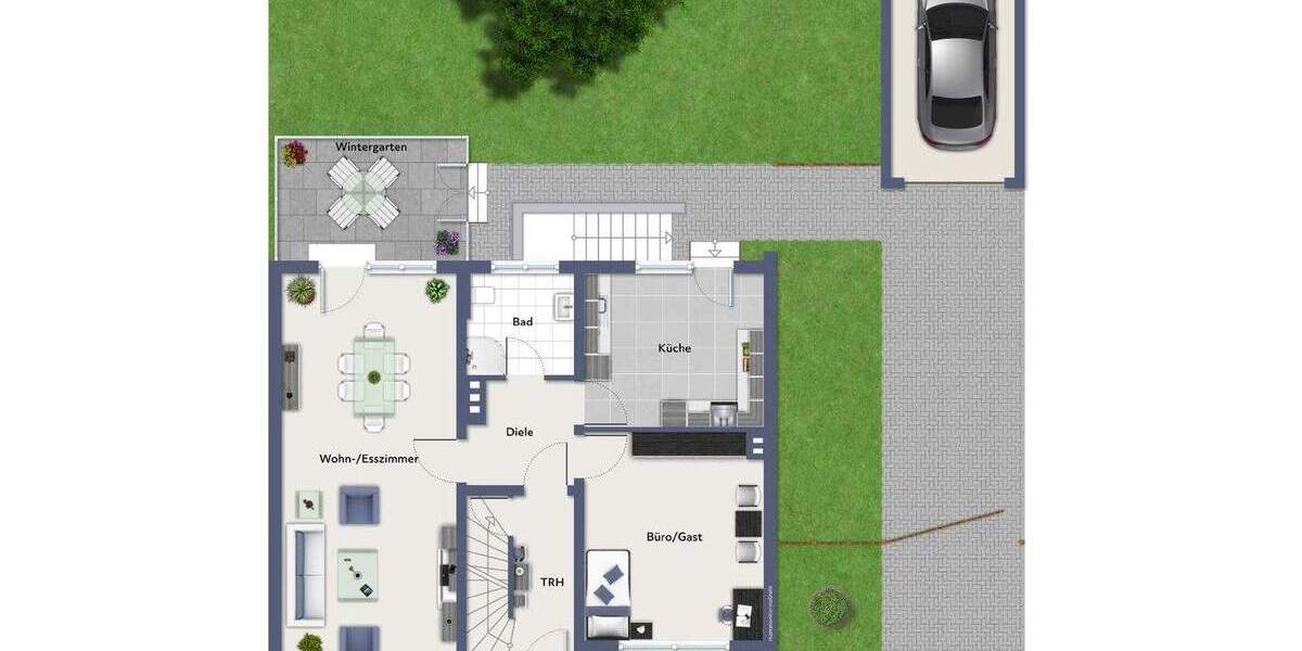 Einfamilienhaus Bergisch Gladbach Lückerath - 5 Zimmer, 119 m&sup2;, 495.000&euro; | Angebot:25781110