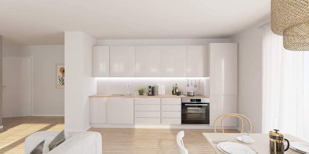 Terrassenwohnung Düsseldorf Benrath - 2 Zimmer, 67 m&sup2;, 399.900&euro; | Angebot:23824211