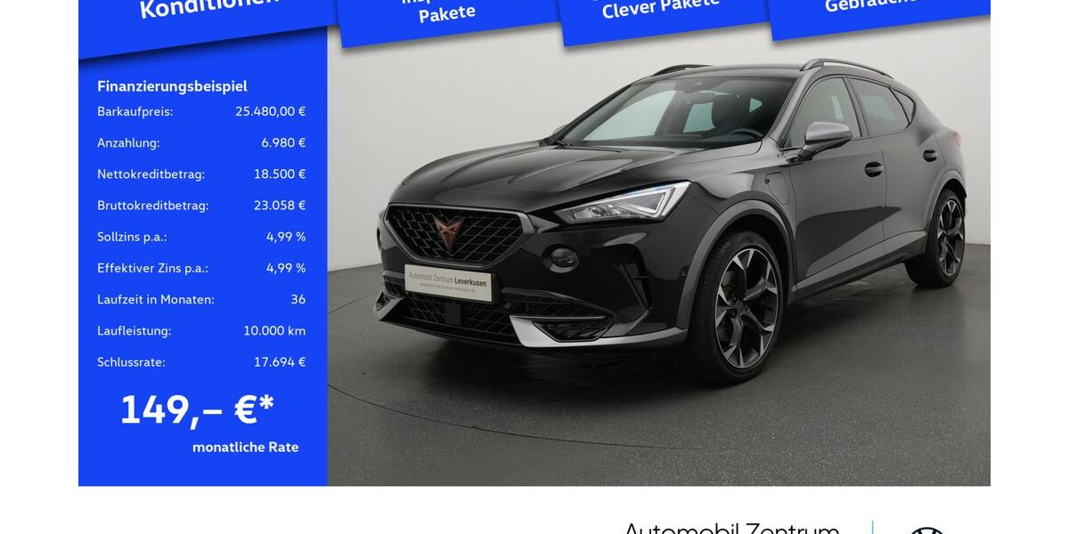 Cupra Formentor 32.560 km 25.480 &euro; Leverkusen 51379